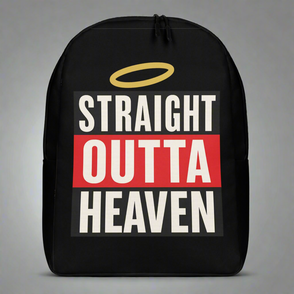 Straight out of Heaven Backpack©️