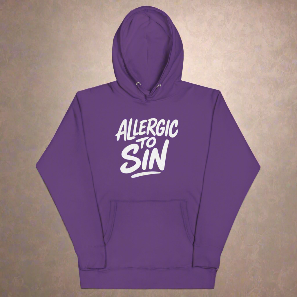 Allergic To Sin Hoodie©️