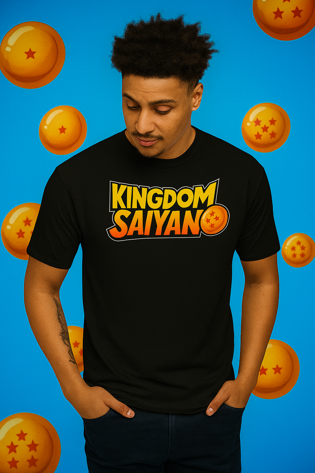 Kingdom Saiyan – Power Tee©️