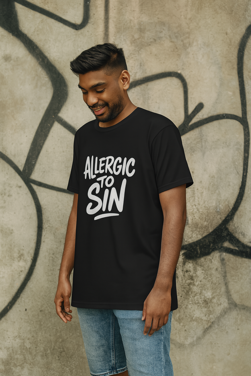 Allergic to Sin Tee©️