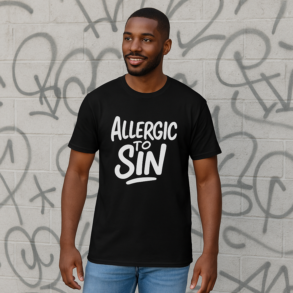 Allergic to Sin Tee©️