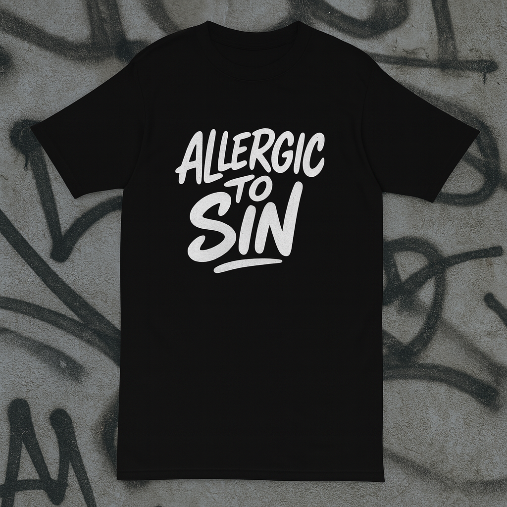 Allergic to Sin Tee©️