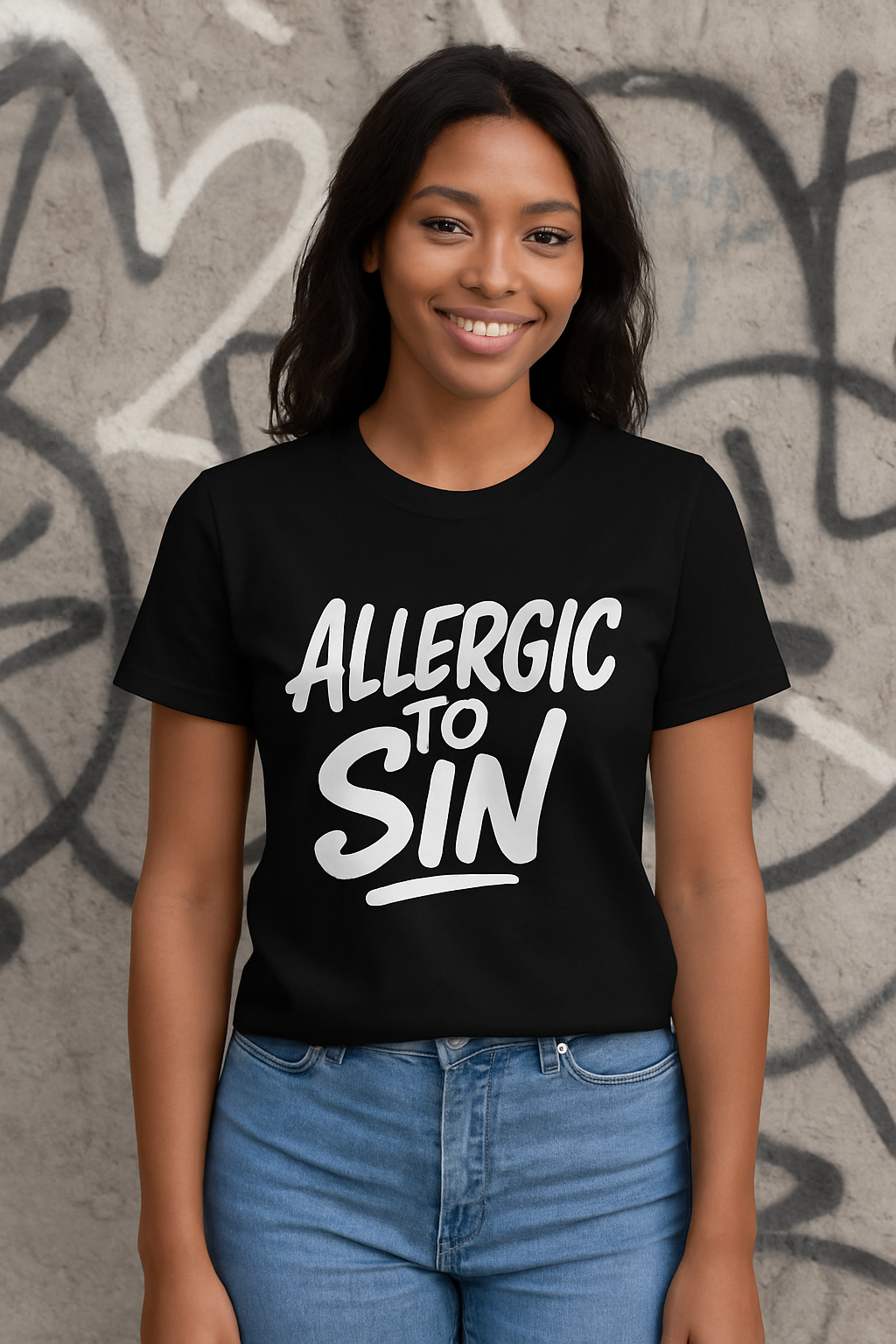 Allergic to Sin Tee©️
