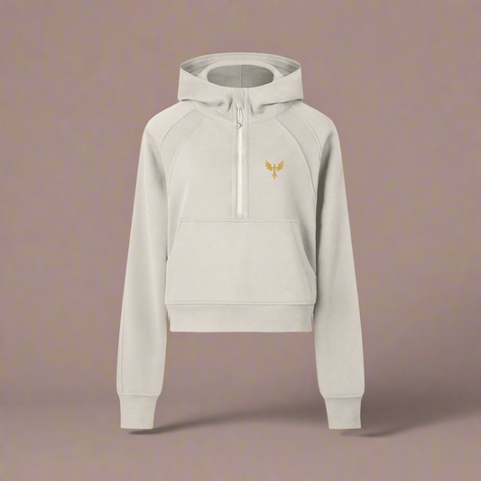 Still Covered Crop Hoodie©️