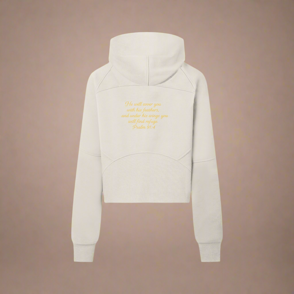 Still Covered Crop Hoodie©️