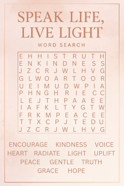G.L.O.W. - God's Light On Women©️ (Digital Download)