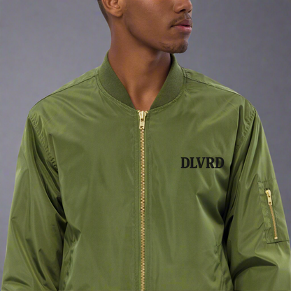 The DLVRD Bomber Jacket©️