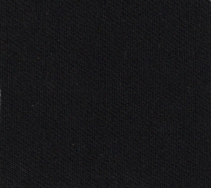 Noir edition tote in woven canvas, fine dark texture close-up