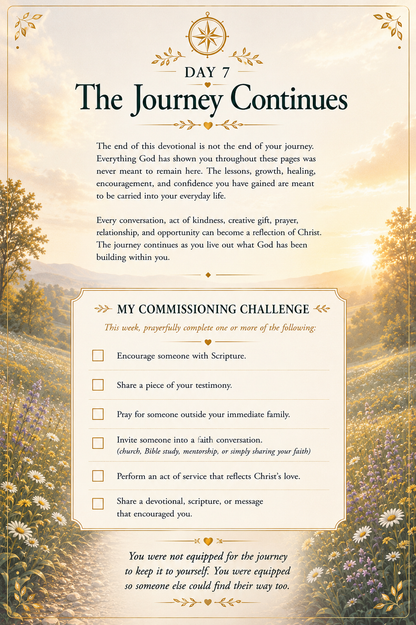 7-Day Devotional: The Overflow Journey- Walking Equipped, Living Prepared.