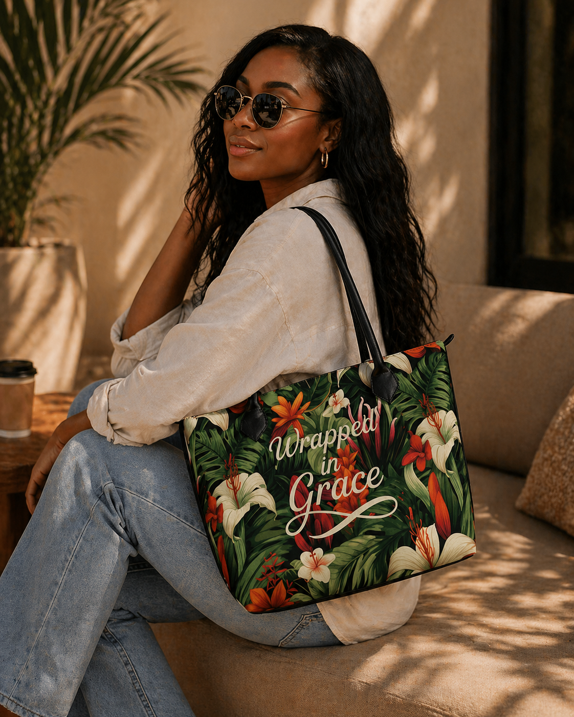 Wrapped in Grace Tote
