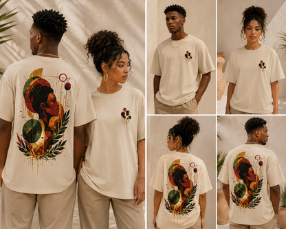 Rooted in Gold Oversized Tee
