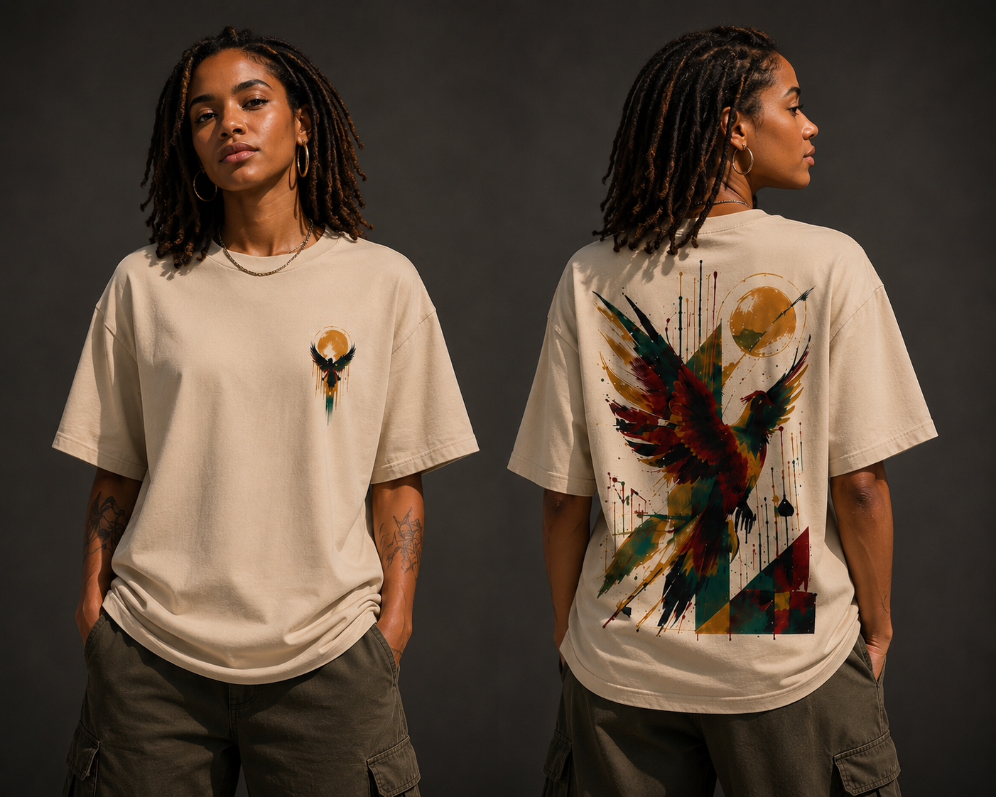 Freedom Phoenix Oversized Tee