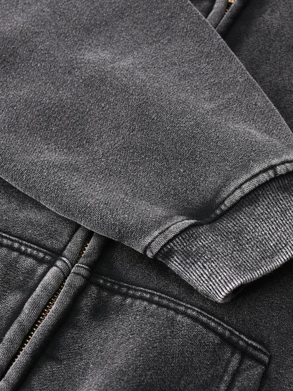 “Charcoal & Chains” Zip-Up©️